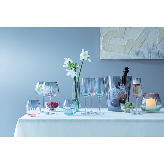 Набор низких стаканов Dusk, 425 мл, розово-серый, 2 шт., LSA International, изображение 2