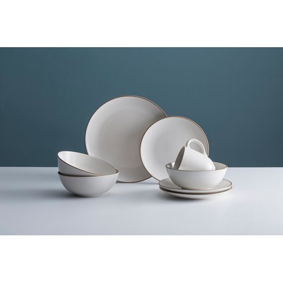 Набор обеденной посуды Classic, кремовый, 12 пред., Mason Cash, изображение 4