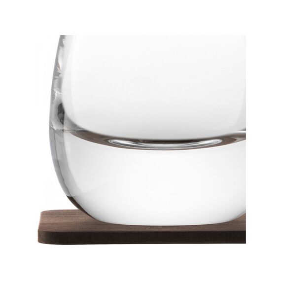 Набор стаканов с деревянными подставками Islay Whisky, 250 мл, 2 шт., LSA International, изображение 3