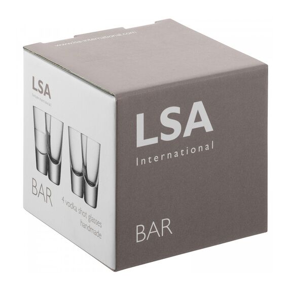 Набор стопок Bar, 100 мл, 4 шт., LSA International, изображение 4