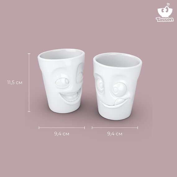 Набор кружек Tassen Joking & Tasty, 2 шт, 350 мл, белый, Tassen, изображение 9