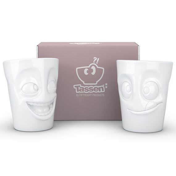 Набор кружек Tassen Joking & Tasty, 2 шт, 350 мл, белый, Tassen, изображение 6