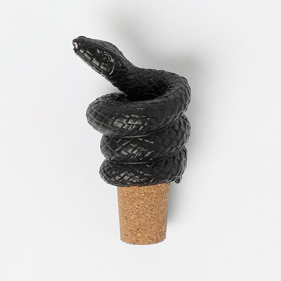 Пробка для бутылок Mamba, черная, Doiy