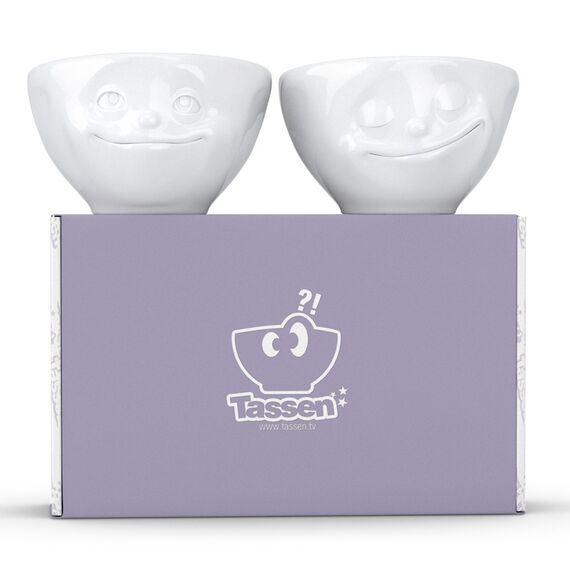 Набор чаш Tassen, Dreamy & Happy, 100 мл, белый, 2 шт., Tassen, изображение 11