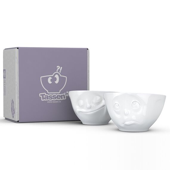 Набор чаш Tassen Happy & Oh please, 2 шт, 200 мл, белый, Tassen, изображение 8
