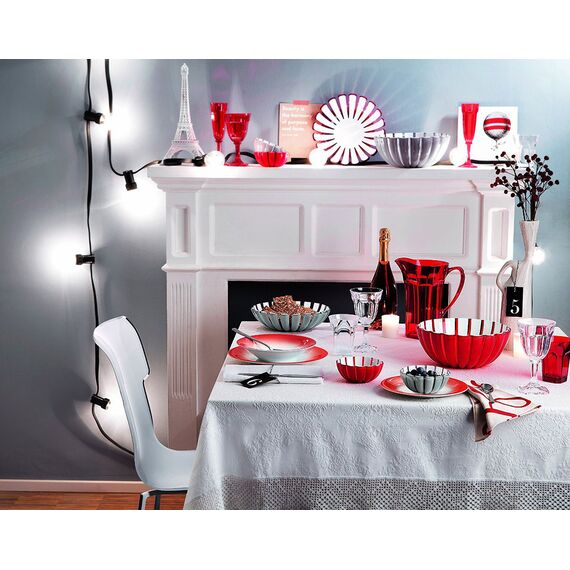 Салатник Grace, ?30 см, акрил, белый, Guzzini, изображение 2