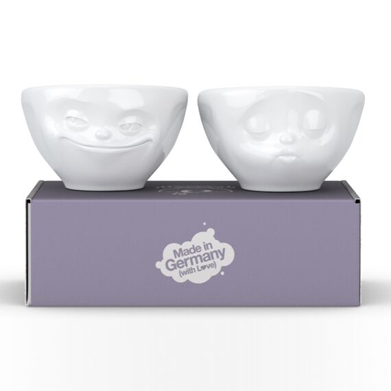 Набор чаш Tassen, Grinning & Kissing, 100 мл, белый, 2 шт., Tassen, изображение 16