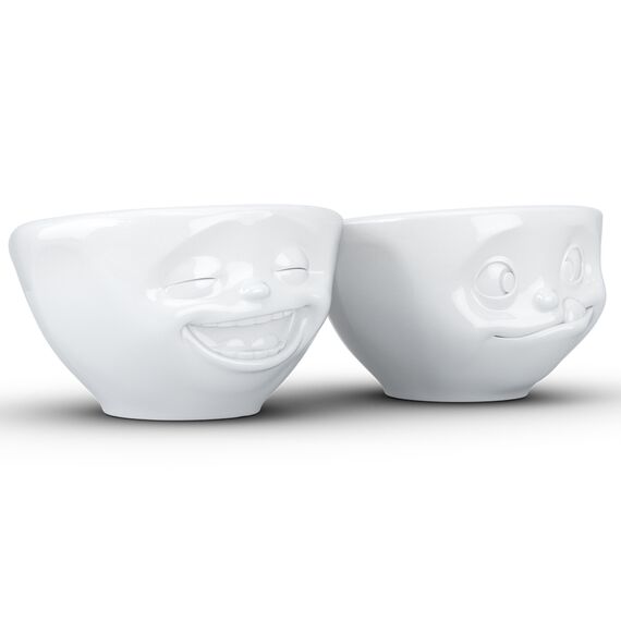 Набор чаш Tassen, Laughing & Tasty, 100 мл, белый, 2 шт., Tassen, изображение 6