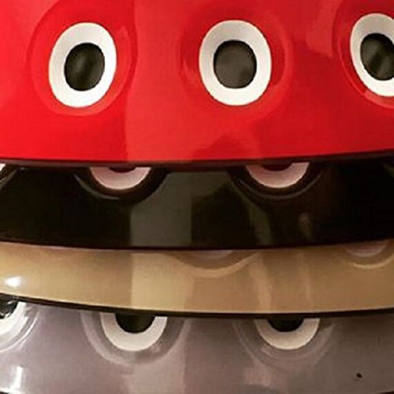 Салатник Le Murrine, ?25 см, акрил, черный, Guzzini, изображение 3