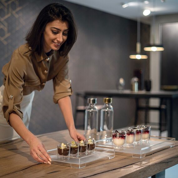 Поднос Essence L, прозрачный, Guzzini, изображение 2