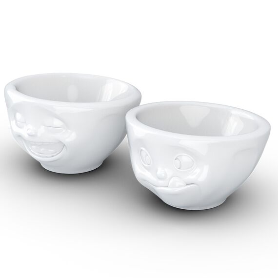 Набор чаш Tassen, Laughing & Tasty, 100 мл, белый, 2 шт., Tassen, изображение 8