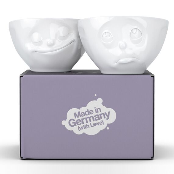 Набор чаш Tassen Happy & Oh please, 2 шт, 200 мл, белый, Tassen, изображение 6