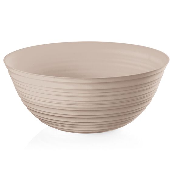 Салатник Tierra, ?30 см, бежево-розовый, Guzzini