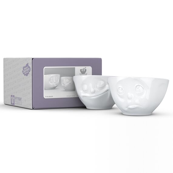 Набор чаш Tassen Happy & Oh please, 2 шт, 200 мл, белый, Tassen, изображение 7