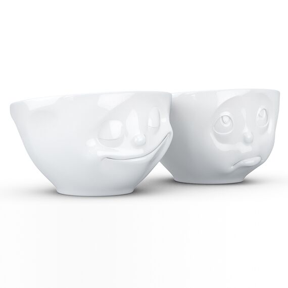 Набор чаш Tassen Happy & Oh please, 2 шт, 200 мл, белый, Tassen, изображение 3