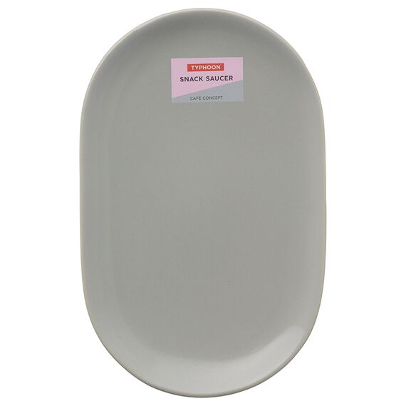 Тарелка сервировочная Cafe Concept 19,6х12,5 см серая, TYPHOON, изображение 7