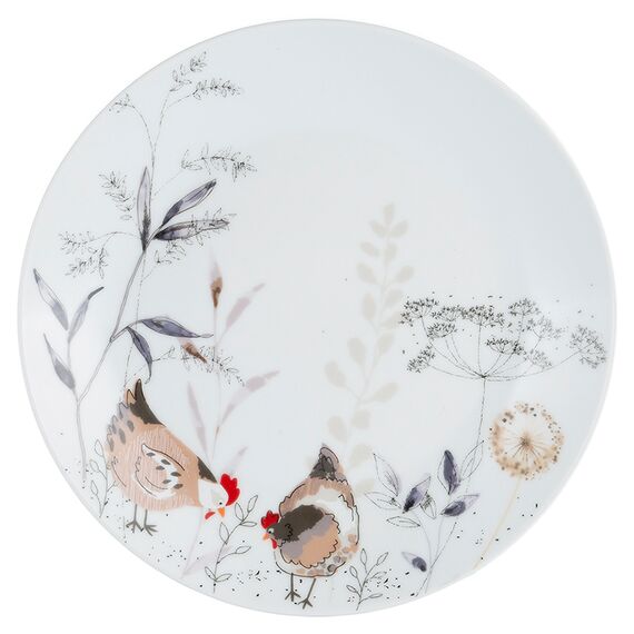 Тарелка Country Hens D 20,5 см, Price&Kensington