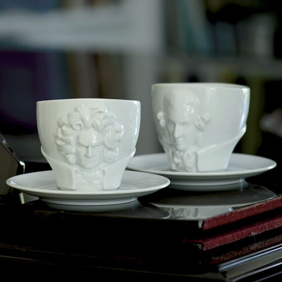 Чайная пара Talent Ludwig van Beethoven, 260 мл, белая, Tassen, изображение 2