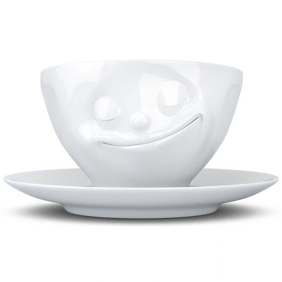 Чайная пара Tassen Happy, 200 мл, белая, Tassen