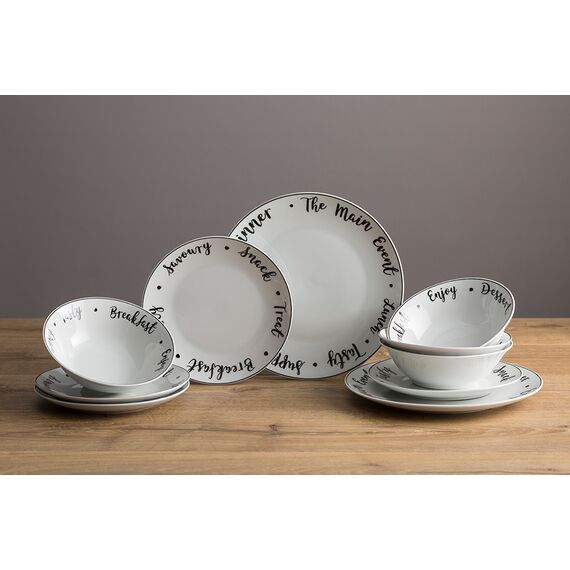 Тарелка Carnaby Script D 21 см, Price&Kensington, изображение 5