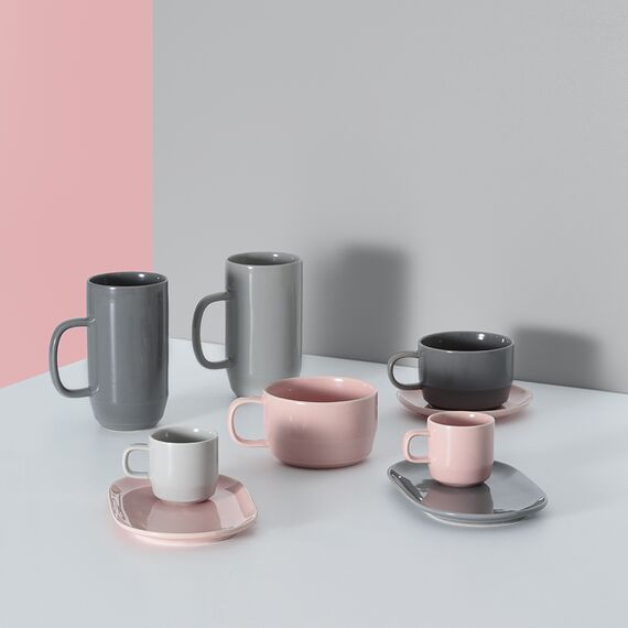 Тарелка сервировочная Cafe Concept 19,6х12,5 см темно-серая, TYPHOON, изображение 4