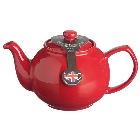 Чайник заварочный Bright Colours 1,1 л красный, Price&Kensington, изображение 5