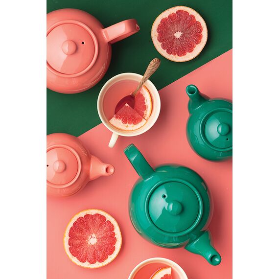 Чайник заварочный Bright Colours 1,1 л изумрудный, Price&Kensington, изображение 2