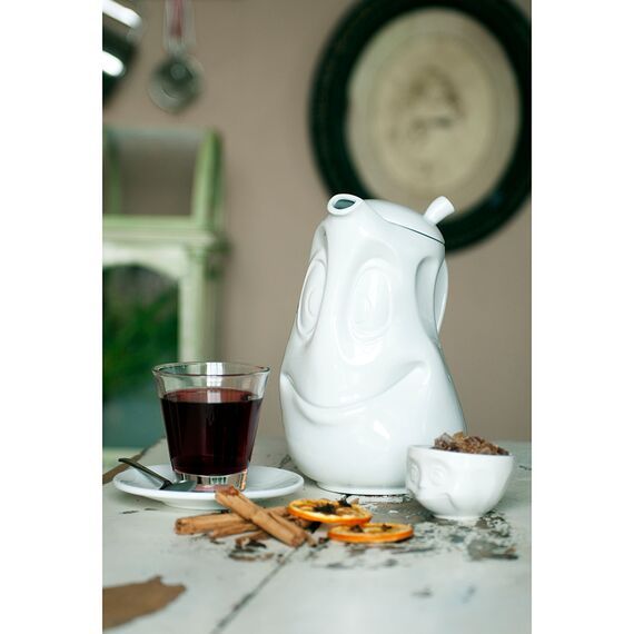 Чайник Tassen Good Mood, 1,2 л, белый, Tassen, изображение 3