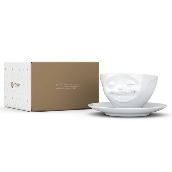 Чайная пара Tassen Laughing, 200 мл, белая, Tassen, изображение 9