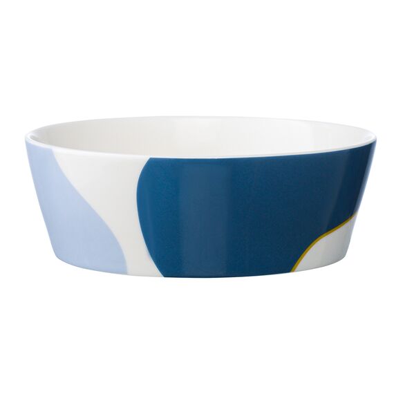 Набор из двух салатников синего цвета с авторским принтом из коллекции Freak Fruit, 16см, Tkano, изображение 4