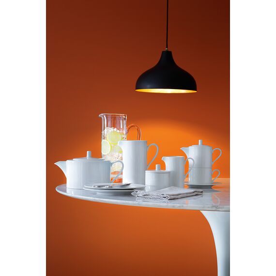 Набор из 4 обеденных тарелок с бортиком Dine D25 см, LSA International, изображение 2