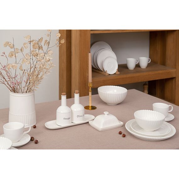 Масленка белого цвета из коллекции Kitchen Spirit, Tkano, изображение 7