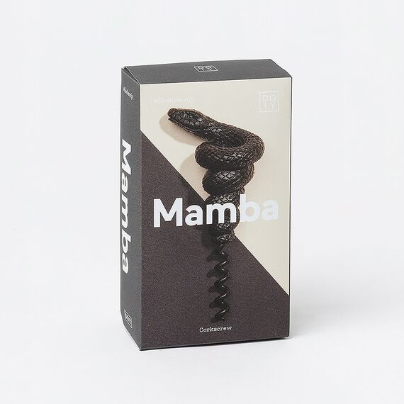 Штопор Mamba, черный, Doiy, изображение 5