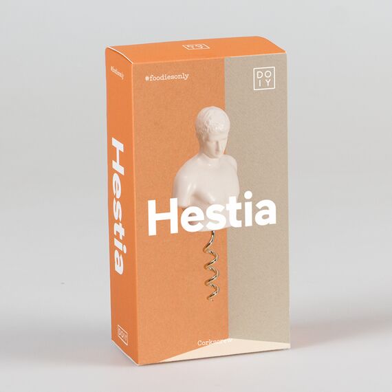 Штопор для бутылок металлический Hestia белый, Doiy, изображение 4
