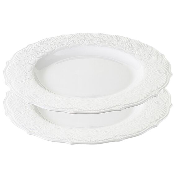 Набор обеденных тарелок Tracery, ?26 см, 2 шт., Liberty Jones