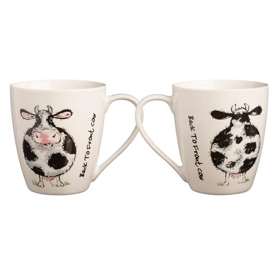 Чашка Back To Front Cow 350 мл, Price&Kensington