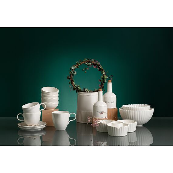 Кружка из фарфора белого цвета из коллекции Kitchen Spirit, 350 мл, Tkano, изображение 6