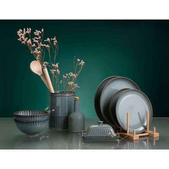 Набор из двух тарелок темно-серого цвета из коллекции Kitchen Spirit, 26 см, Tkano, изображение 11