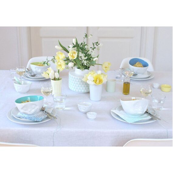 Чаша Tassen Grinning, 500 мл, белая-фисташковая, Tassen, изображение 3