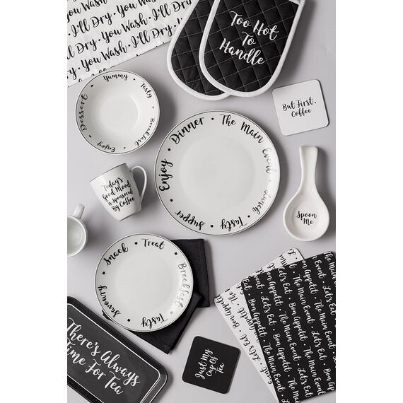 Тарелка обеденная Carnaby Script D 26,5 см, Price&Kensington, изображение 2