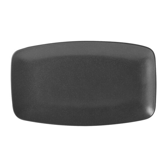 Тарелка прямоугольная 31*18 см фарфор цвет черный Seasons, Porland