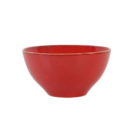Салатник d 16 см h 8.5 см 770 мл фарфор цвет красный Seasons, Porland