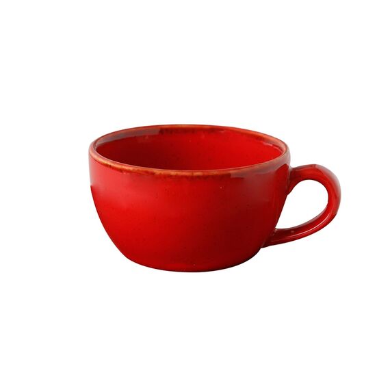 Чашка 250 мл фарфор цвет красный Seasons, Porland