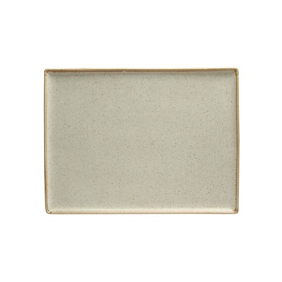 Блюдо прямоугольное 18х13 см фарфор цвет бежевый Seasons, Porland