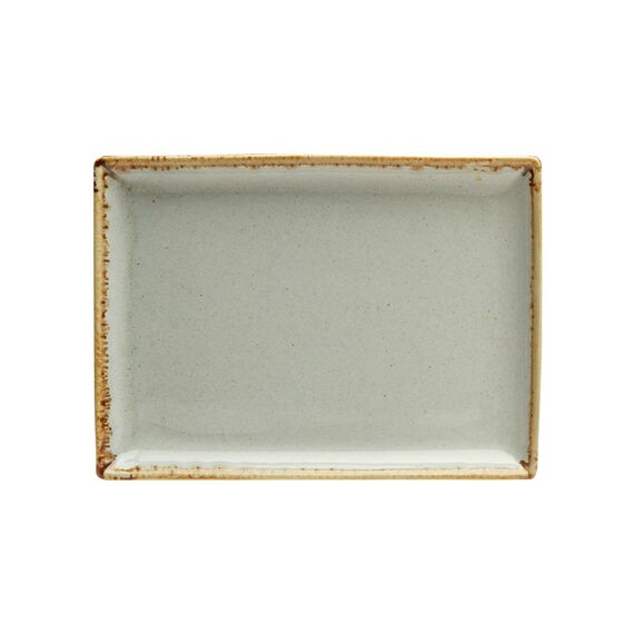 Блюдо прямоугольное 18х13 см фарфор цвет серый Seasons, Porland