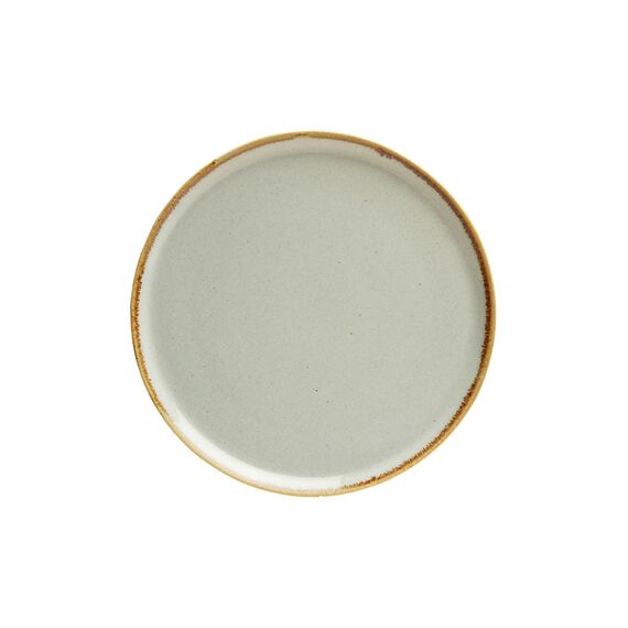 Тарелка для пиццы 32 см фарфор цвет серый Seasons, Porland