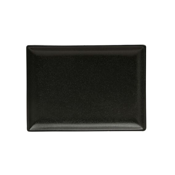 Блюдо прямоугольное 18х13 см фарфор цвет черный Seasons, Porland