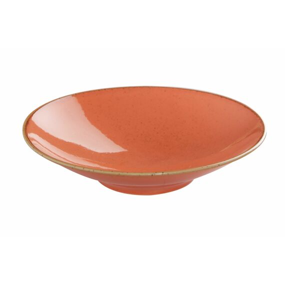 Чаша для салата 20 см фарфор цвет оранжевый Seasons, Porland