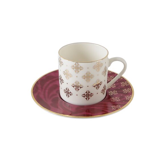 EVOKE DS.4 Кофейная пара 90 мл (чашка с ручкой, блюдце), Porland