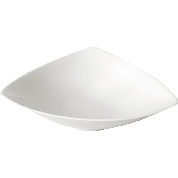 Салатник треугольный 40см, Белый  , Porland